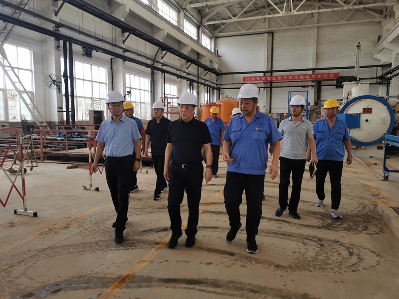 金辉赴泾河工业园标准热处置惩罚公司调研